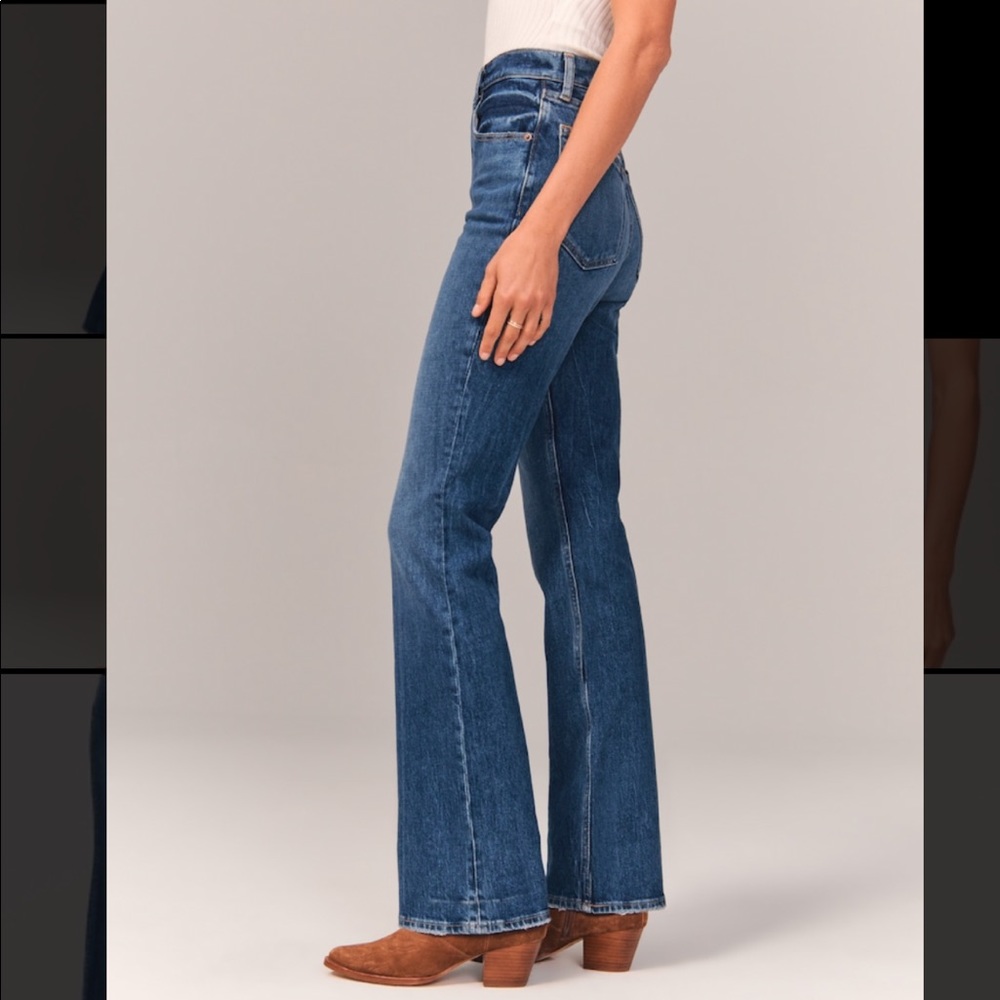 NWT❗️A&F Ultra High Rise Vintage Flare Jeans - Picture 5 of 11